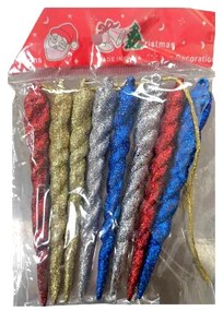 Σετ Χριστουγεννιάτικα στολίδια - 8pcs - 232552