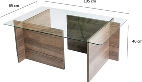 Coffee Table New Escape - Walnut Walnut