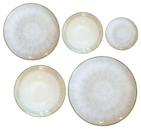 Σερβίτσιο Πιάτα Φαγητού Soleil (Σετ 20Τμχ) 25.104.40 Beige Cryspo Trio 20 τμχ Πορσελάνη