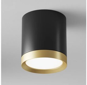 Σποτ Φωτιστικό Οροφής 1xGX53 Μαύρο-Χρυσό Downlight Hoop C086CM-GX53-MRD-BG Maytoni C086CM-GX53-MRD-BG