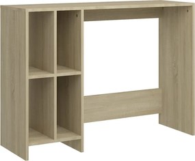vidaXL Γραφείο Notebook Sonoma Oak 102,5 x 35 x 75 εκ. από Επεξ. Ξύλο