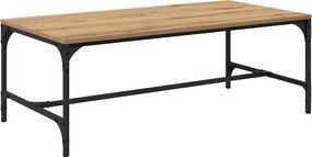 vidaXL Τραπεζάκι σαλονιού Artisan Oak 100 x 50 x 35 cm