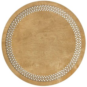 Σουπλά Seljuk (Σετ 4Τμχ) 790PYN1137 36x36cm Honey Hermia Wood