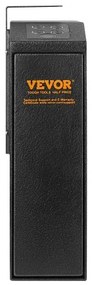 VEVOR Mounted Gun Safe for Pistols, Biometric Gun Safe with Three Quick Access Ways of Fingerprints, Passwords and Keys, Handgun Safe for 1 Pistol for Home, Bedside, Nightstand, Wall