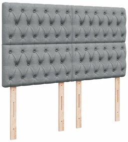 ΚΡΕΒΑΤΙ BOXSPRING ΜΕ ΣΤΡΩΜΑ ΑΝ. ΠΡΑΣΙΝΟ 160X200ΕΚ ΥΦΑΣΜΑΤΙΝΟ 3292114