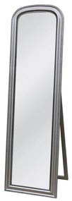 Καθρέπτης Δαπέδου Louis 11-0364 50xH170cm Antique Silver Ξύλο,Γυαλί