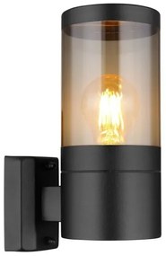 Απλίκα Φωτιστικό Τοίχου Σποτ 1xΕ27 Μαύρο IP44 Xeloo 32014BS Globo Lighting-32014BS-Μαύρο 32014BS