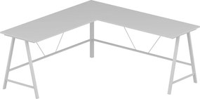 Stewehome Γραφείο Εργασίας σε Σχήμα L Λευκό 180x180 cm