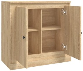 vidaXL Μπουφές Sonoma Δρυς 70x35,5x67,5 εκ. από Επεξεργασμένο Ξύλο