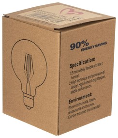 Λαμπτήρας Globo Led Filament 12W E27 3000K Χρυσό