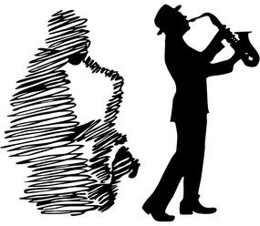 Διακοσμητικό Τοίχου Deva (Σετ 2Τμχ) 279ENZ1294 45x37cm Black Wallity Μέταλλο