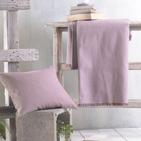 Μαξιλαροθήκη Διακοσμητική Hatton Purple Ρυθμός 40Χ40 Cotton-Polyester