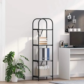 vidaXL Ράφι Βιβλίων 4 επιπέδων 40 x 30 x 146 εκ Επεξεργασμένο ξύλο