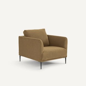 Πολυθρόνα από λινό βελούδο, OSCAR