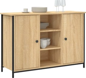 vidaXL Μπουφές Sonoma Δρυς 100 x 35 x 70 εκ. από Επεξεργασμένο Ξύλο
