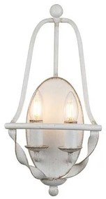 Απλίκα Φωτιστικό Τοίχου 2xE14 Bradbury Elstead Lighting-QZ-BRADBURY2-AWH-Λευκό QZ-BRADBURY2-AWH