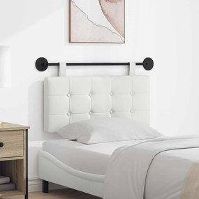 vidaXL Κρεμαστό Κεφαλάρι Λευκός 100 x 55 x 5 εκ Τεχνητό Δέρμα