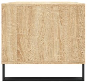 vidaXL Τραπεζάκι Σαλονιού Sonoma Δρυς 90x49x45 εκ. Επεξεργασμένο Ξύλο