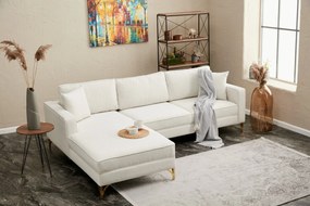 Corner Sofa Berlin Left - Cream, Gold Cream
Gold