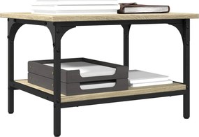 vidaXL Βάση Εκτυπωτή 2 Επιπέδων Sonoma Δρυς 50x40x38 εκ Επεξ. Ξύλο