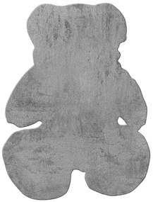 Παδικό Χαλί FEATHERY GREY TEDDY BEAR 120 x 140 εκ.