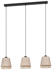 Φωτιστικό Κρεμαστό Eglo 43976 TABLEY Μαύρο Ματ (Black Mat)