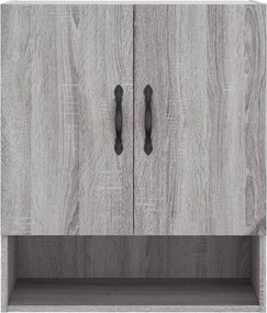 vidaXL Ντουλάπι Τοίχου Γκρι Sonoma 60 x 31 x 70 εκ. από Επεξεργ. Ξύλο