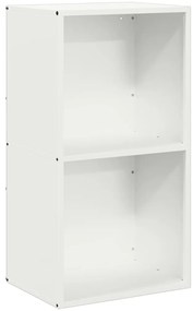 vidaXL Ράφι Καυσόξυλων Λευκό 40x30x75 εκ. Χάλυβας ψυχρής έλασης
