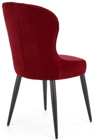 K366 chair, color: dark red DIOMMI V-CH-K/366-KR-BORDOWY