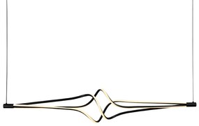 Φωτιστικό Κρεμαστο Aca HM607LEDPBKCCT Μαύρο Ματ (Black Mat) 3000-4000-6000K