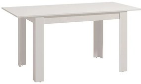 Τραπέζι Τραπεζαρίας Επεκτεινόμενο Hamar Λευκό 120(160)x80x77 εκ.