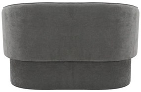 Καναπές διθέσιος Playmob ύφασμα σε γκρι απόχρωση 65x128x79εκ 128x65x79 εκ.