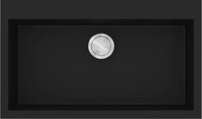 Sanitec Ultra Granite 808 (79x50) - Γρανιτένιος νεροχύτης - Nero