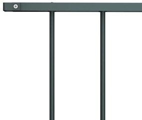 vidaXL Πάνελ Περίφραξης Ατσάλι με Ηλεκτροστατική Βαφή 1,63x0,75 μ. Ανθρακί