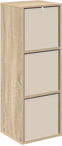 vidaXL Πλαϊνό γραφείο με συρτάρι Δρύς Sonoma 35 x 32 x 99,5 εκ