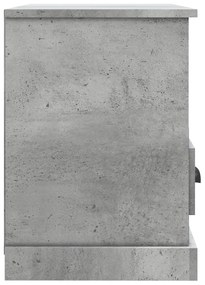 vidaXL Έπιπλο Τηλεόρασης Γκρι Σκυρ. 80x35x50 εκ. Επεξ. Ξύλο
