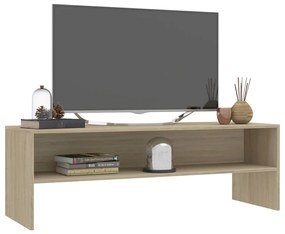 vidaXL Έπιπλο Τηλεόρασης Sonoma Δρυς 120x40x40 εκ. από Επεξ. Ξύλο