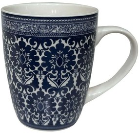 Κούπα Felicia 028878 8x8x11cm White-Blue Πορσελάνη