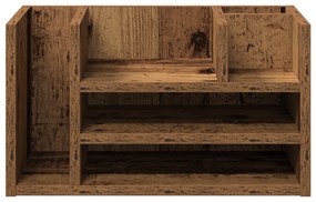 vidaXL Οργανωτής Γραφείου  Ξύλο 44.5x24x25 cm