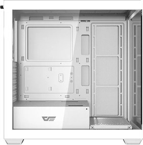 Darkflash DS900W θήκη υπολογιστή χωρίς ανεμιστήρες (Λευκό)