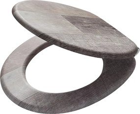 Tiger Old Wood Καπάκι Λεκάνης MDF Brown 800611