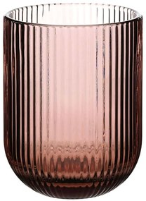 Ποτήρια Νερού (Σετ 6Τμχ) 8436-04 260ml Purple Ankor Γυαλί