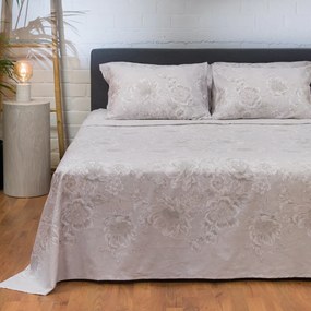 Σεντόνια King Size (Σετ) Naf-Naf Diamond 253 Pearl Grey
