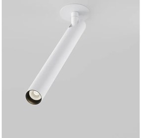 Χωνευτό Σποτ Φωτιστικό Οροφής LED 6W Λευκό 30cm Downlight Focus T C141RS-L300-6W3K-W Maytoni C141RS-L300-6W3K-W
