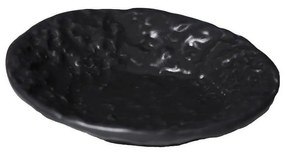 Πιάτο Στρογγυλό Βαθύ Volcano Σετ 6 τμχ Qab116K6 Φ23cm Black Espiel Porcelain