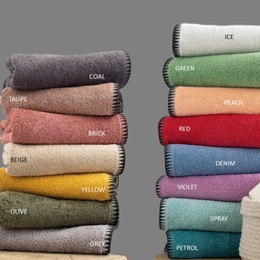 Πετσέτες Μπάνιου (Σετ 3τμχ) Palamaiki Towels Brooklyn 500gsm Λαχανί