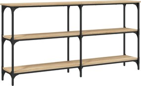 vidaXL Τραπέζι Κονσόλα Sonoma Δρυς 150x29x75 εκ. Επεξεργασμένο Ξύλο