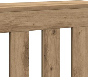 vidaXL Καπάκι Καλοριφέρ Δρυς 78 x 20 x 82 cm Επεξεργασμένο Ξύλο