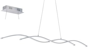 Φωτιστικό Οροφής Led Lasana 2 96104 White Eglo Aluminium, Polypropylene