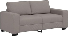 vidaXL Διθέσιος Καναπές Μπεζ 180x77x82 εκ. Ύφασμα